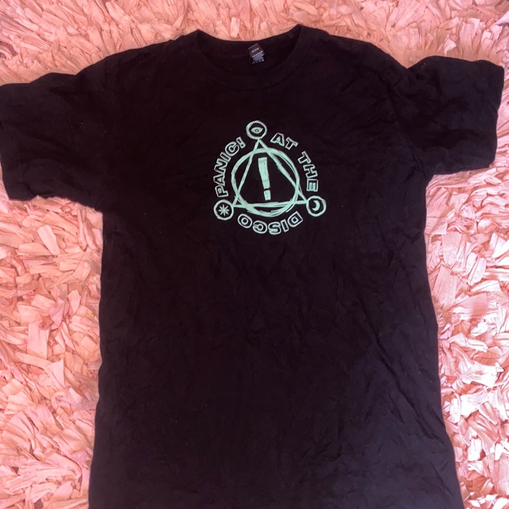 Black Panic at the disco shirt